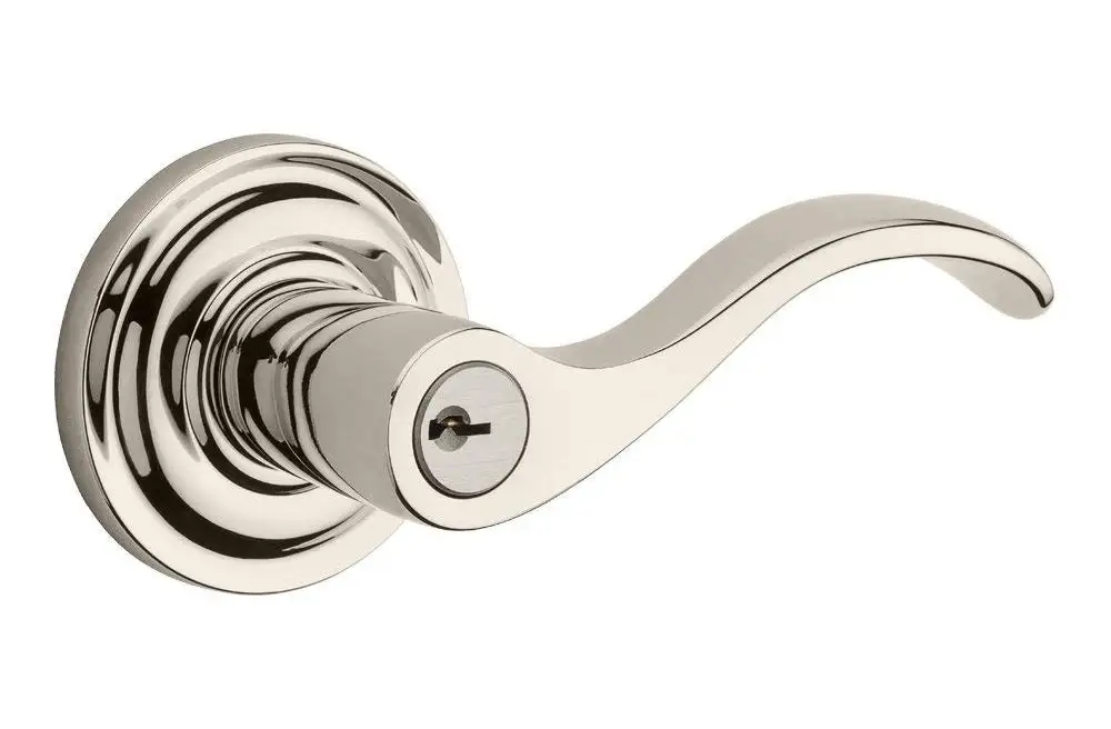 Baldwin ENCURRTRR141 Entry Right Hand Curved Lever