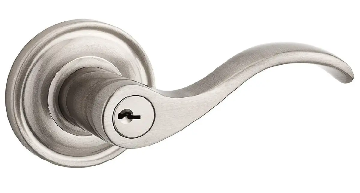 Baldwin ENCURRTRR150 Entry Right Hand Curved Lever