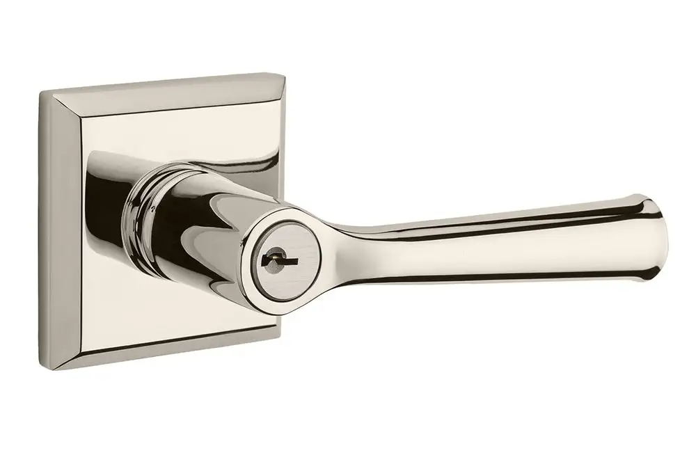 Baldwin ENFEDRTSR141 Federal Keyed Entry Lever