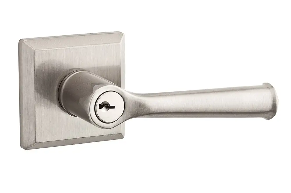 Baldwin ENFEDRTSR150 Federal Keyed Entry Lever