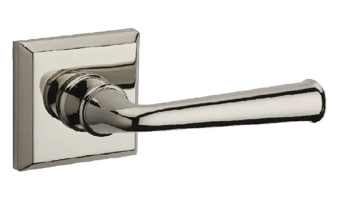 Baldwin ENSQURCRR141 Square Keyed Entry Lever