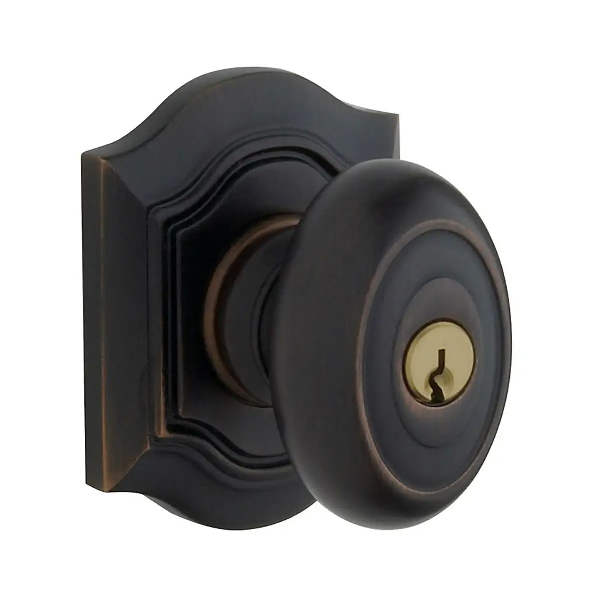 Baldwin 5237102ENTR Bethpage Keyed Entry Door Knob