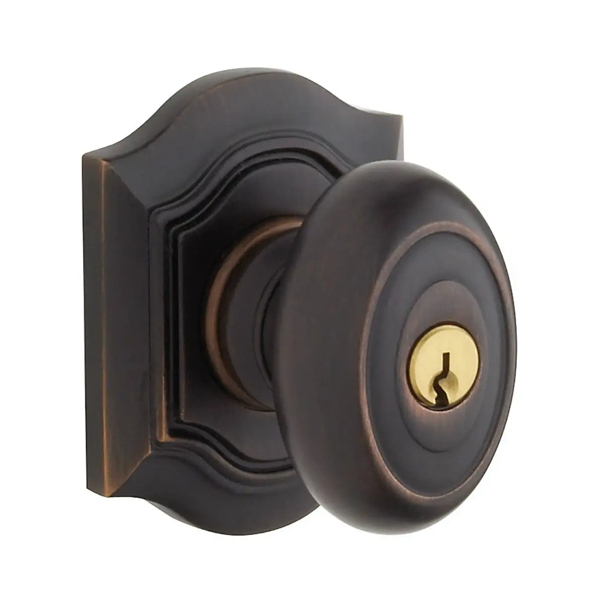 Baldwin 5237112ENTR Bethpage Keyed Entry Door Knob