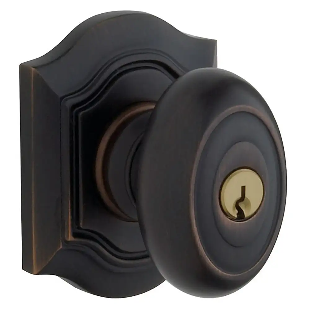 Baldwin 5238102ENTR Bethpage Keyed Entry Door Knob