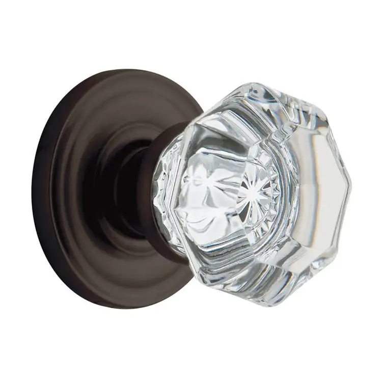 Baldwin 5080102IDM Fillmore Half-Dummy Crystal Door Knob