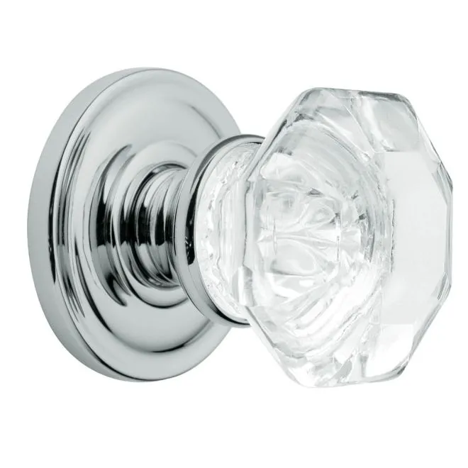 Baldwin 5080260IDM Fillmore Half-Dummy Crystal Door Knob