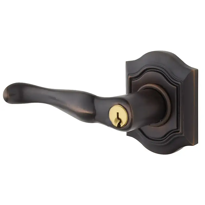 Baldwin 5237112LENT Bethpage Keyed Entry Door Lever