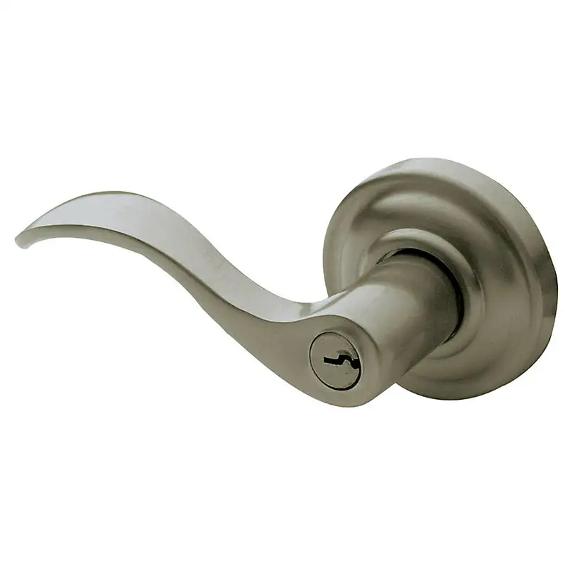 Baldwin 5255151LENT Wave Keyed Entry Door Lever