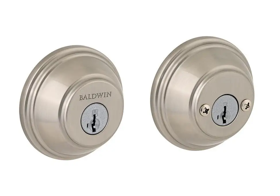 Baldwin 385RDB15S Round Double Cylinder Deadbolt