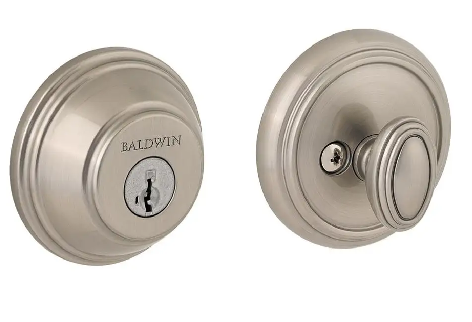 Baldwin 380RDB15S Round Single Cylinder Deadbolt