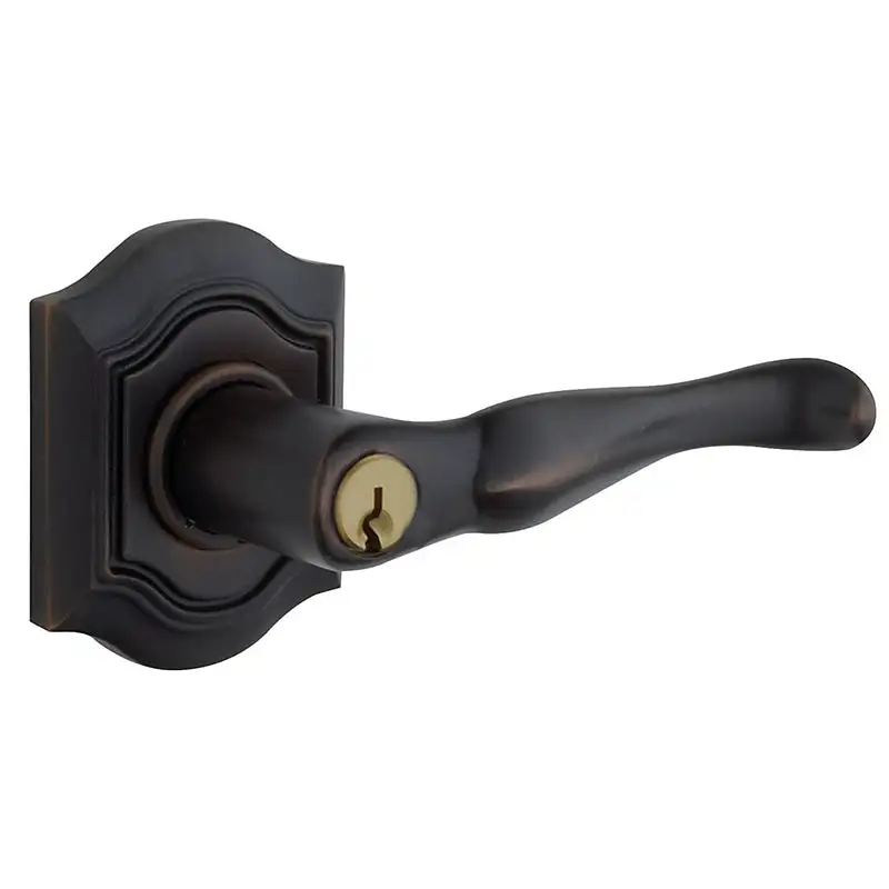 Baldwin 5237102RENT Bethpage Keyed Entry Door Lever