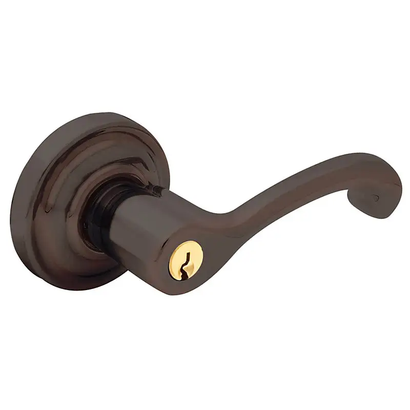 Baldwin 5245112RENT Classic Keyed Entry Door Lever