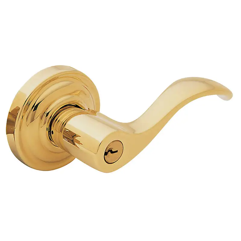 Baldwin 5255003RENT Wave Keyed Entry Door Lever