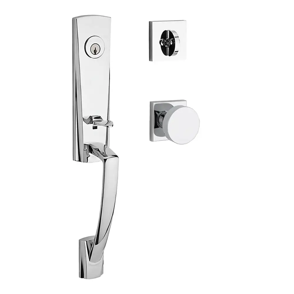 Baldwin Reserve Miami Contemporary Knob Door Handleset