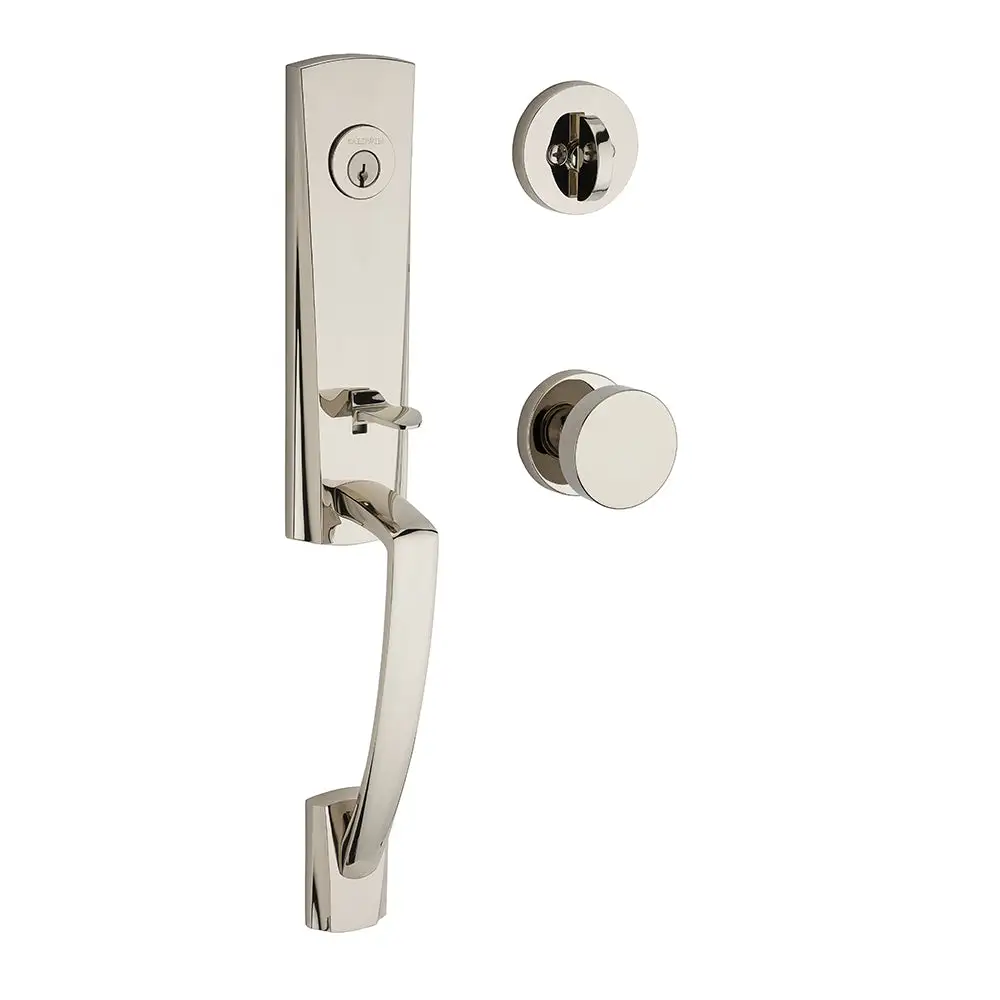 Baldwin Reserve Miami Contemporary Knob Door Handleset