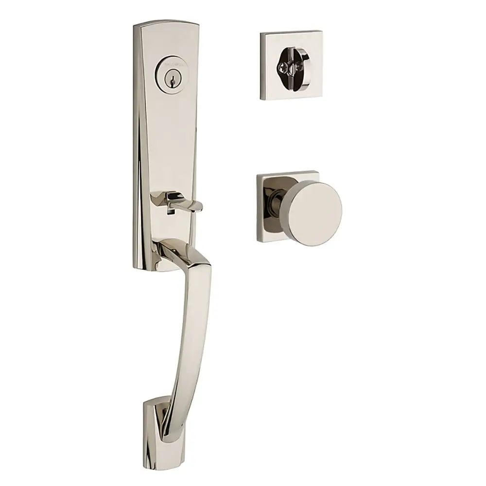 Baldwin Reserve Miami Contemporary Knob Door Handleset