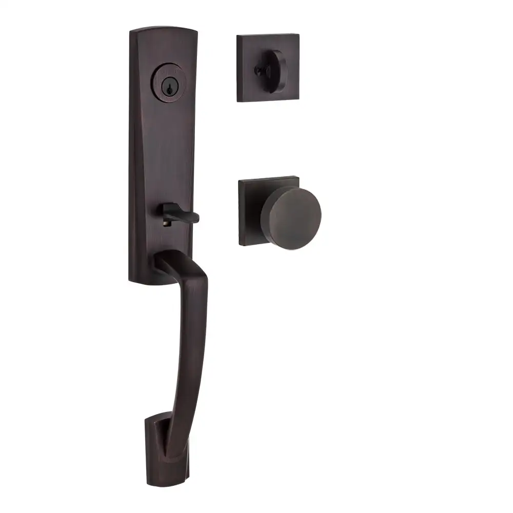 Baldwin Reserve Miami Contemporary Knob Door Handleset