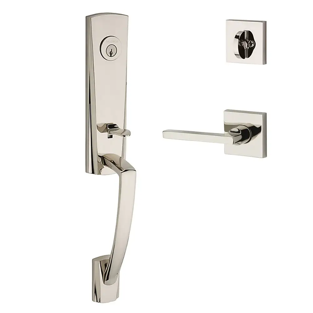 Baldwin Reserve Miami Square Lever Door Handleset