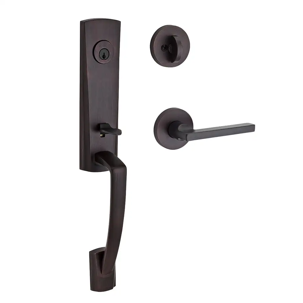 Baldwin Reserve Miami Square Lever Door Handleset