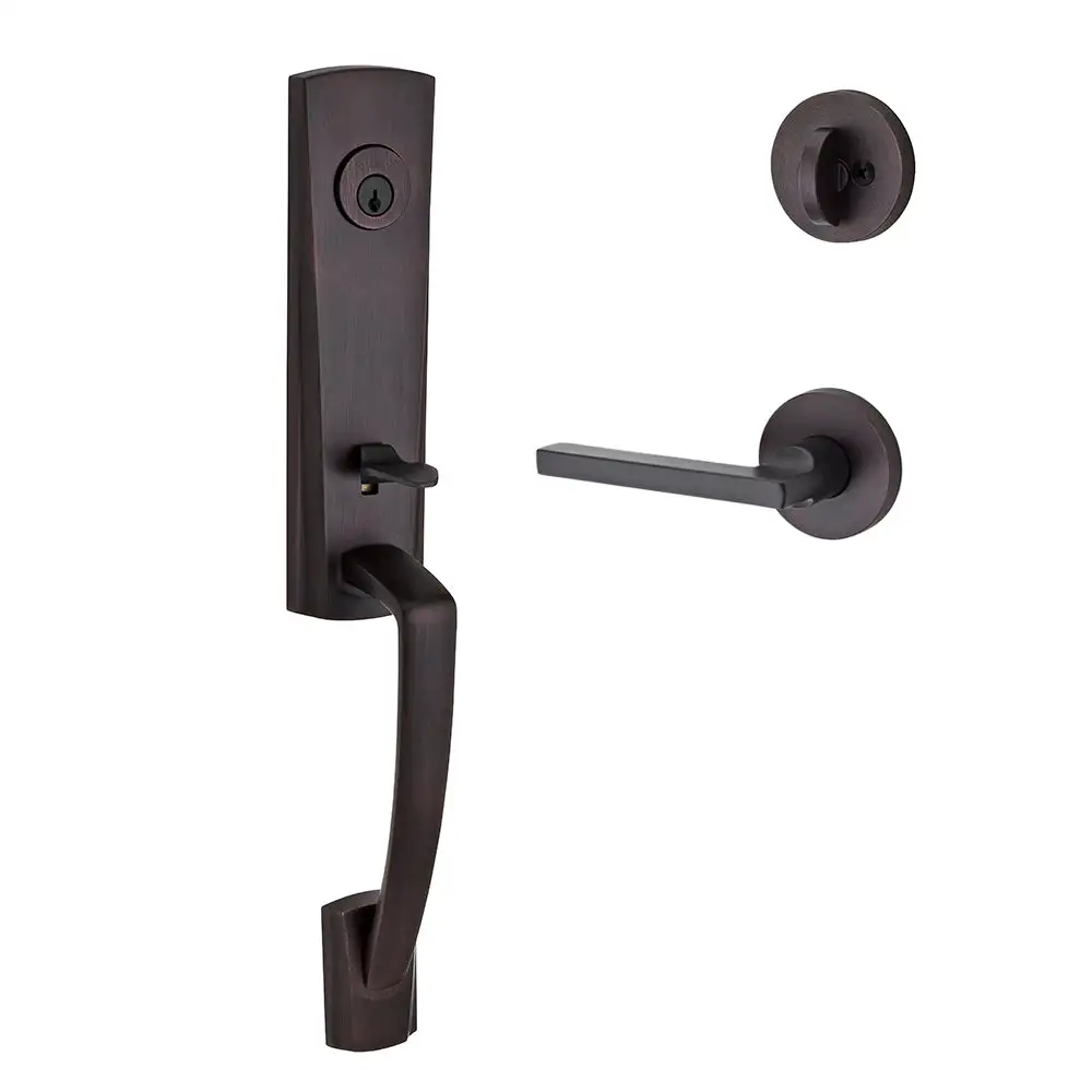 Baldwin Reserve Miami Square Lever Door Handleset