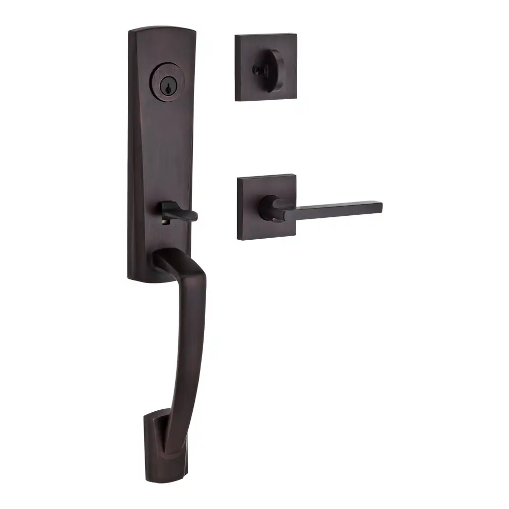 Baldwin Reserve Miami Square Lever Door Handleset