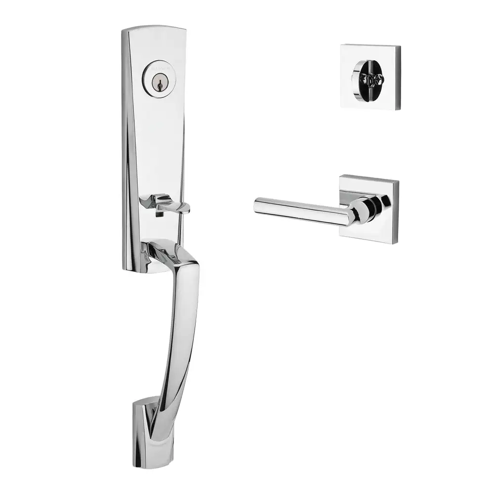 Baldwin Reserve Miami Tube Lever Door Handleset