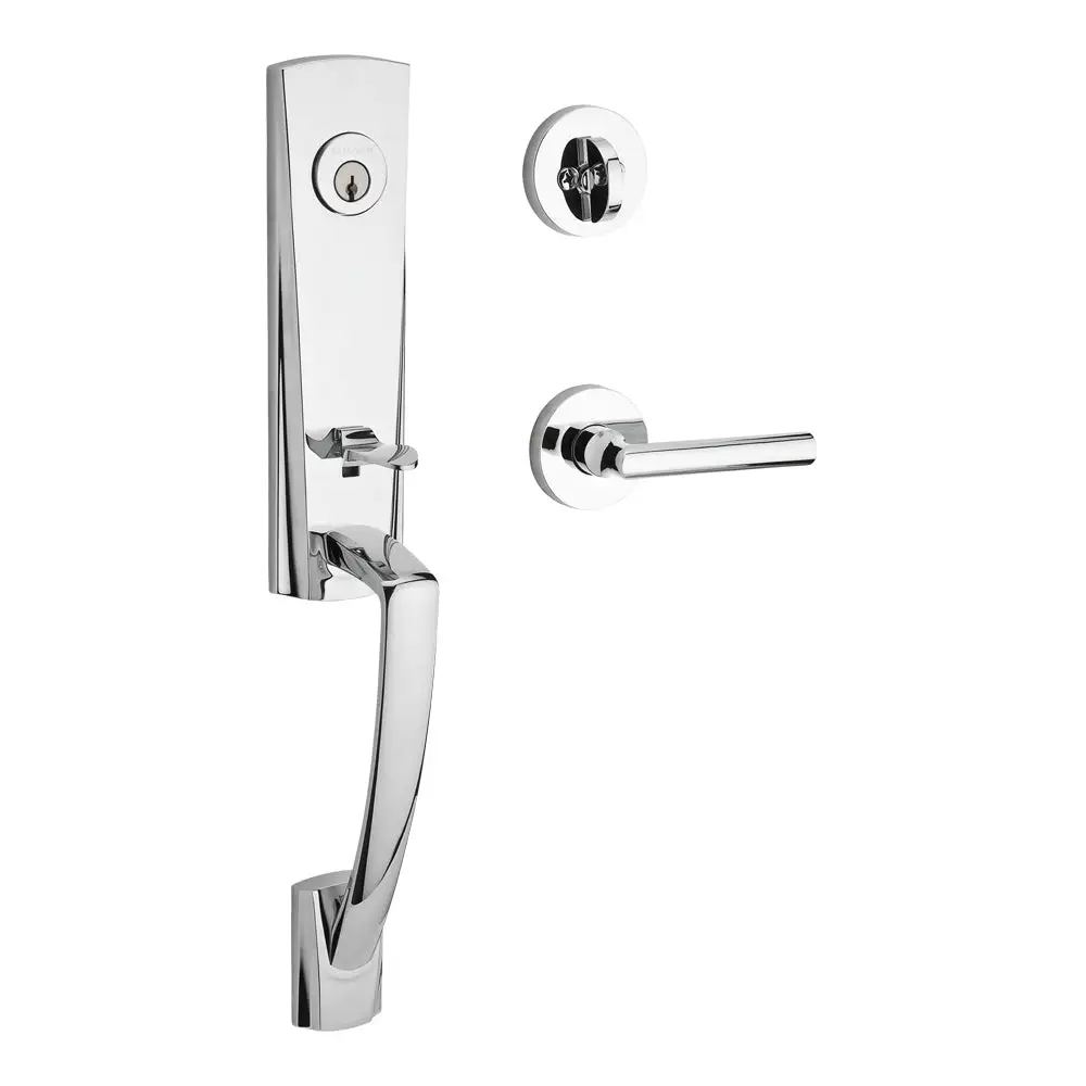 Baldwin Reserve Miami Tube Lever Door Handleset