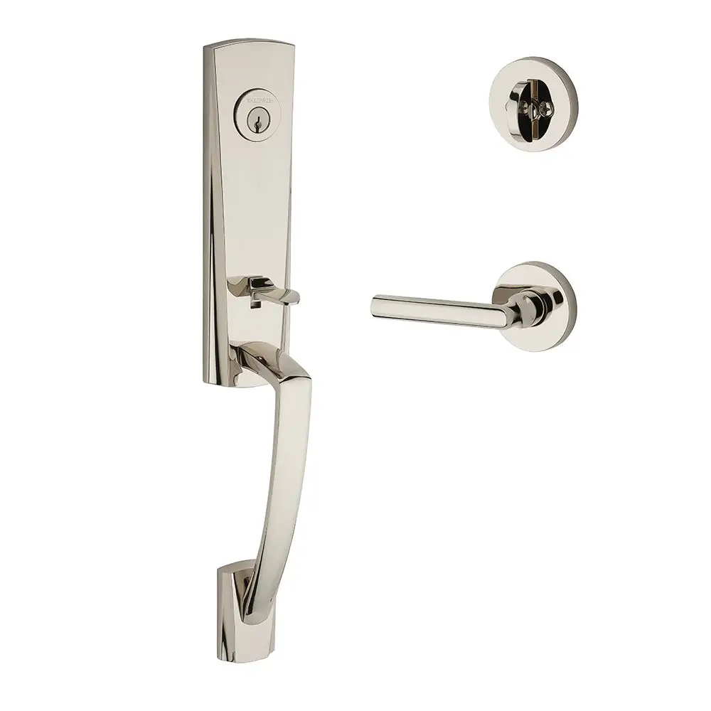 Baldwin Reserve Miami Tube Lever Door Handleset