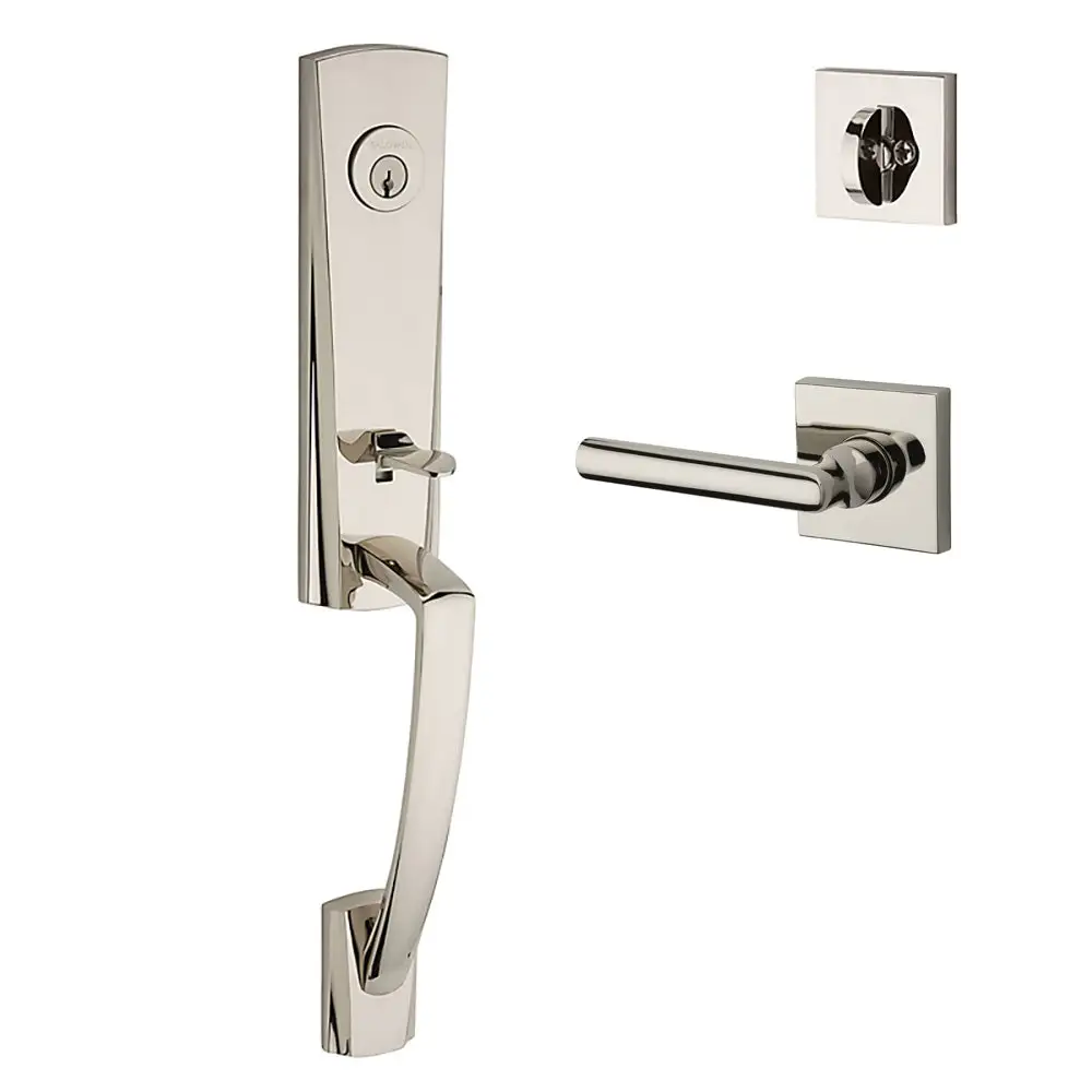 Baldwin Reserve Miami Tube Lever Door Handleset