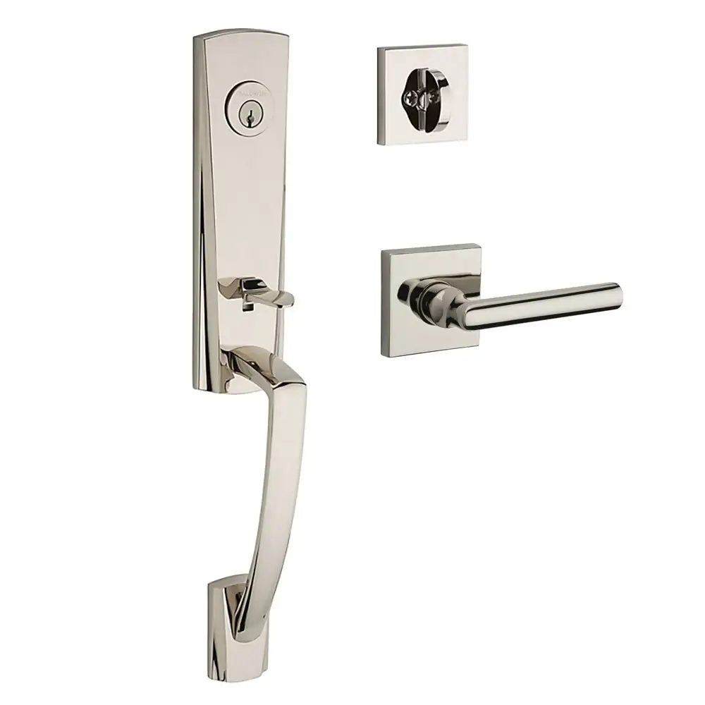 Baldwin Reserve Miami Tube Lever Door Handleset