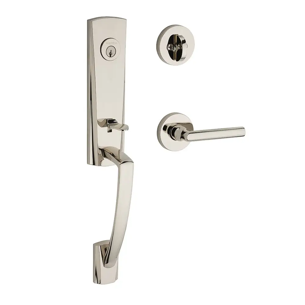 Baldwin Reserve Miami Tube Lever Door Handleset