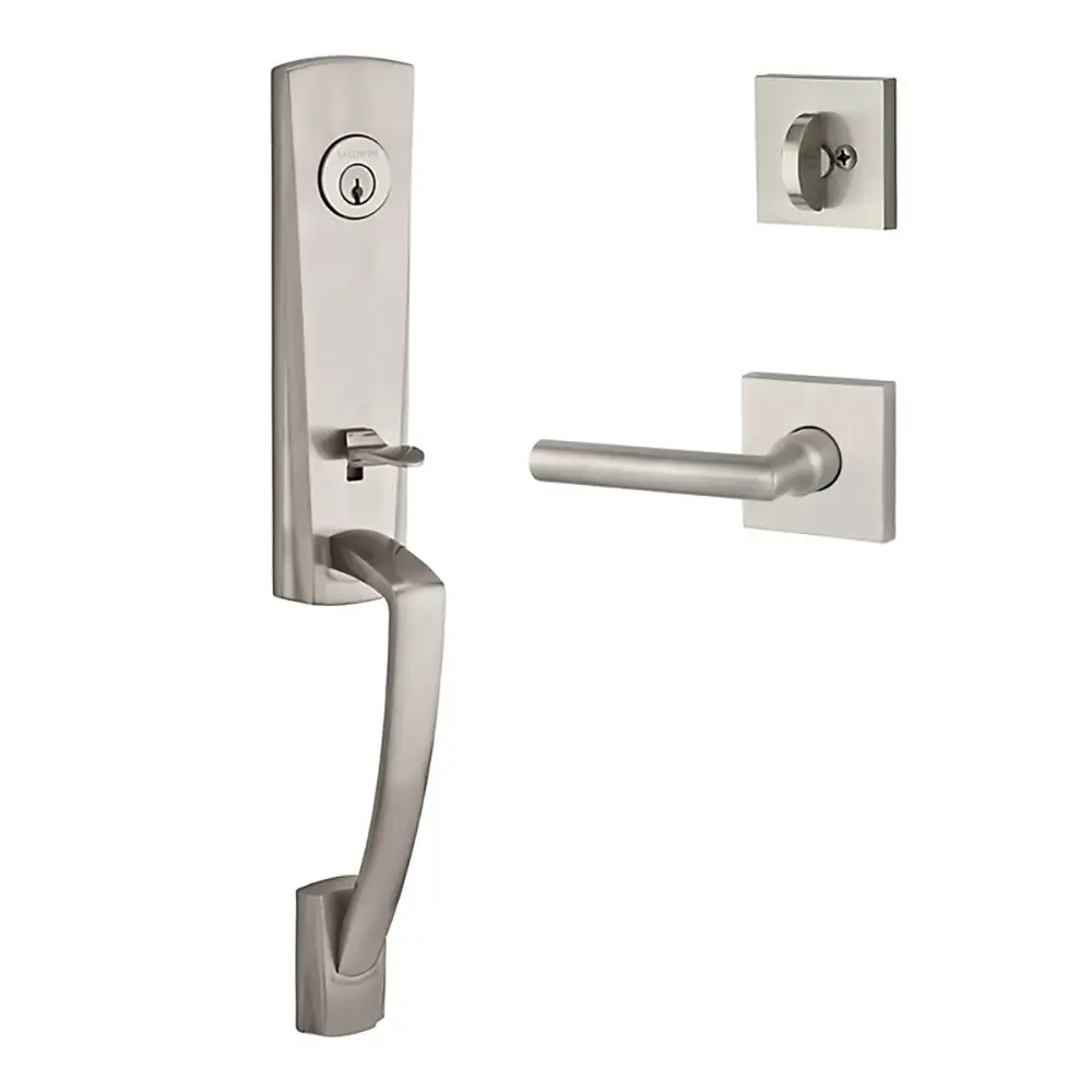 Baldwin Reserve Miami Tube Lever Door Handleset