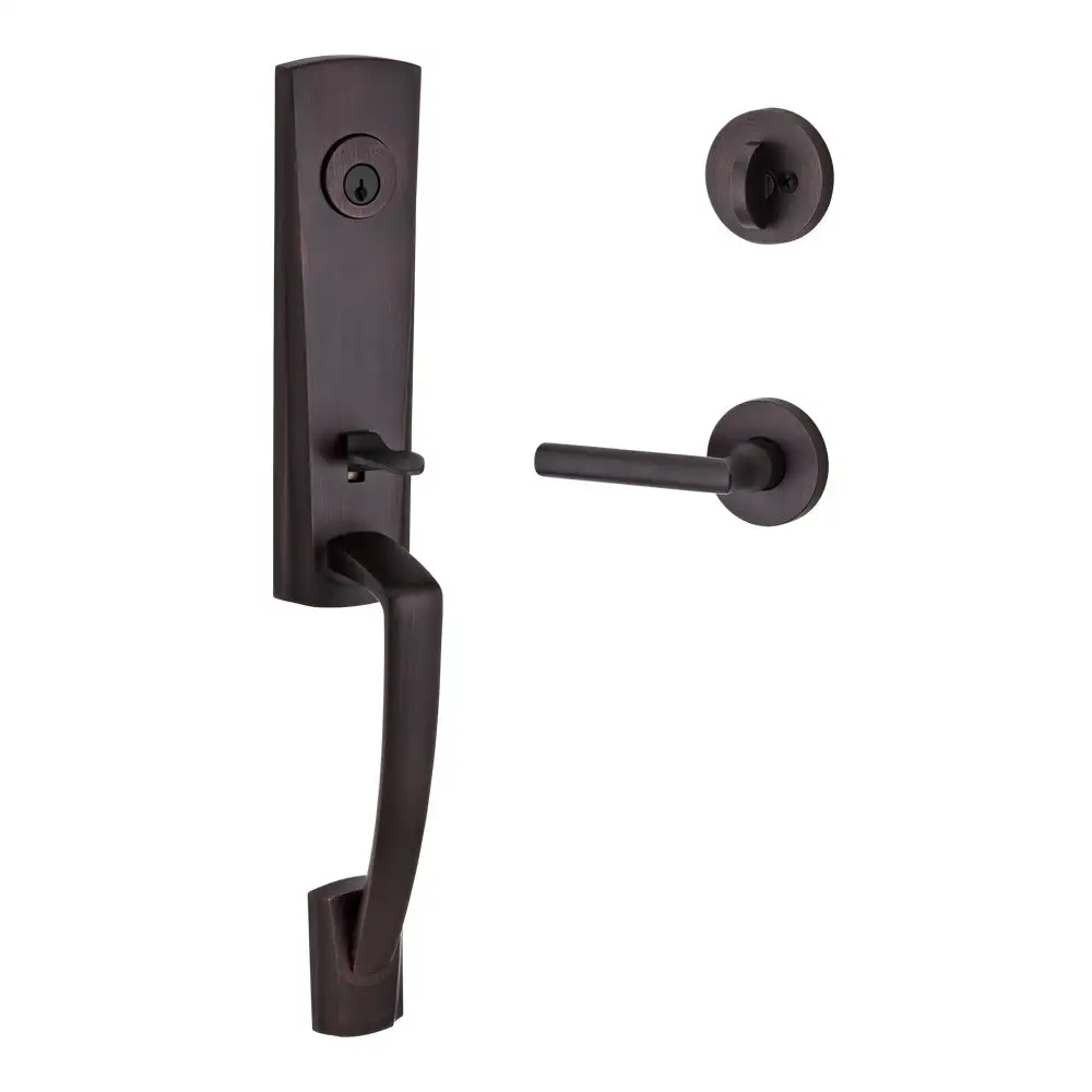 Baldwin Reserve Miami Tube Lever Door Handleset