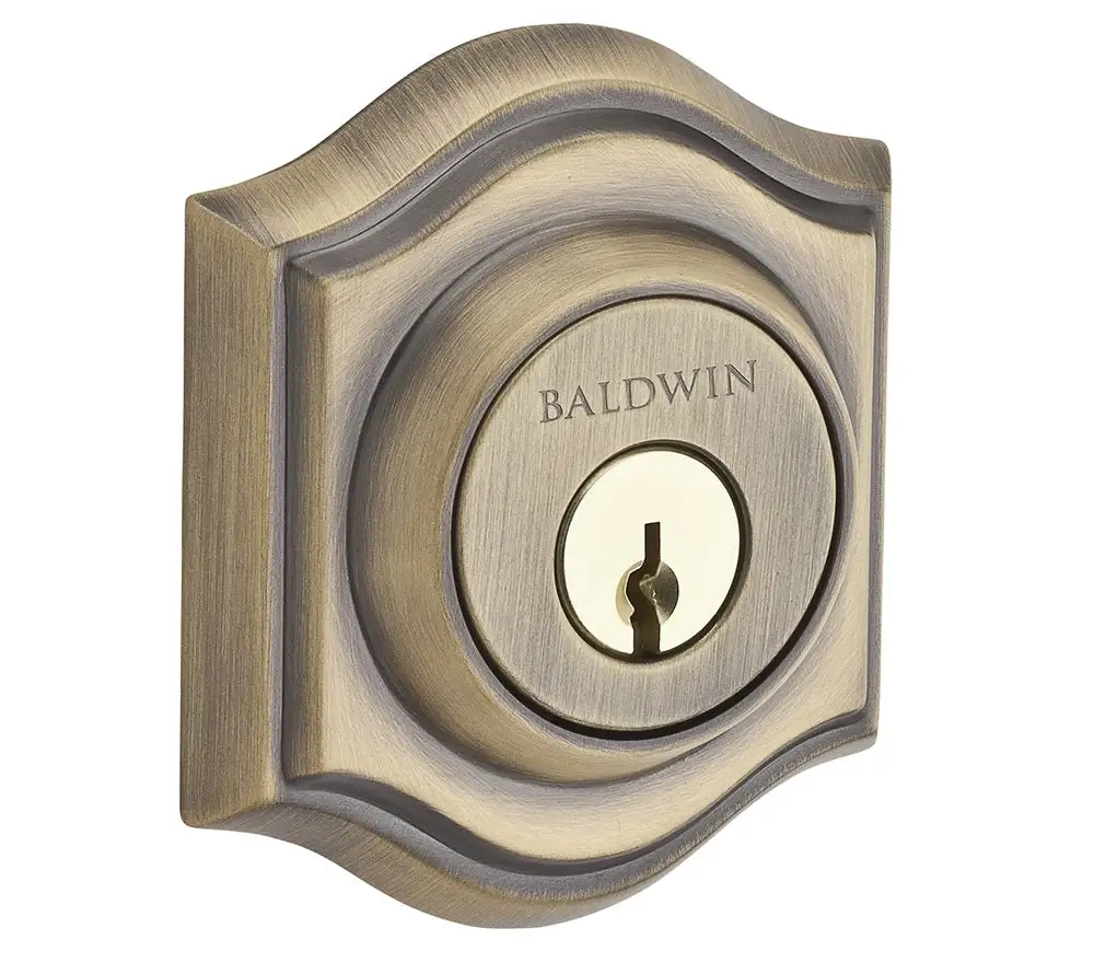 Baldwin SCTAD049 Traditional Arch Single Cylinder Deadbolt