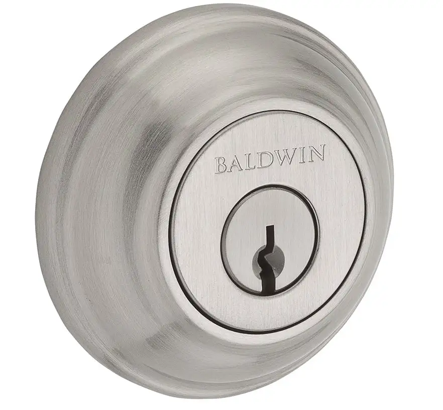 Baldwin SCTRD150 Traditional Round Single Cylinder Deadbolt