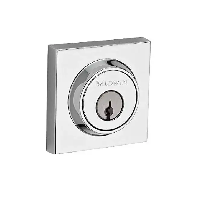 Baldwin SCTSD260 Traditional Square Single Cylinder Deadbolt