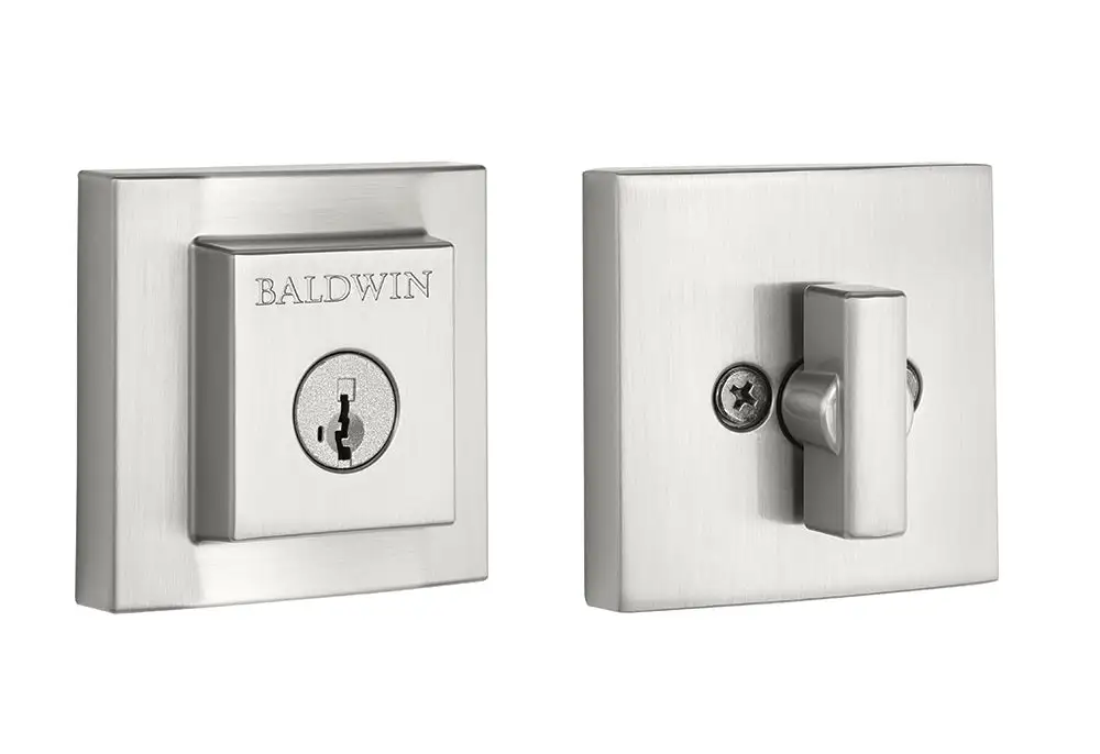 Baldwin 380SDB15S Square Single Cylinder Deadbolt