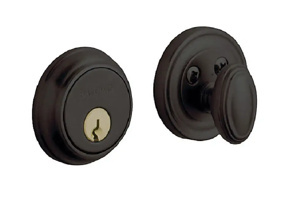 Baldwin 8031102 Traditional Single Cylinder Deadbolt