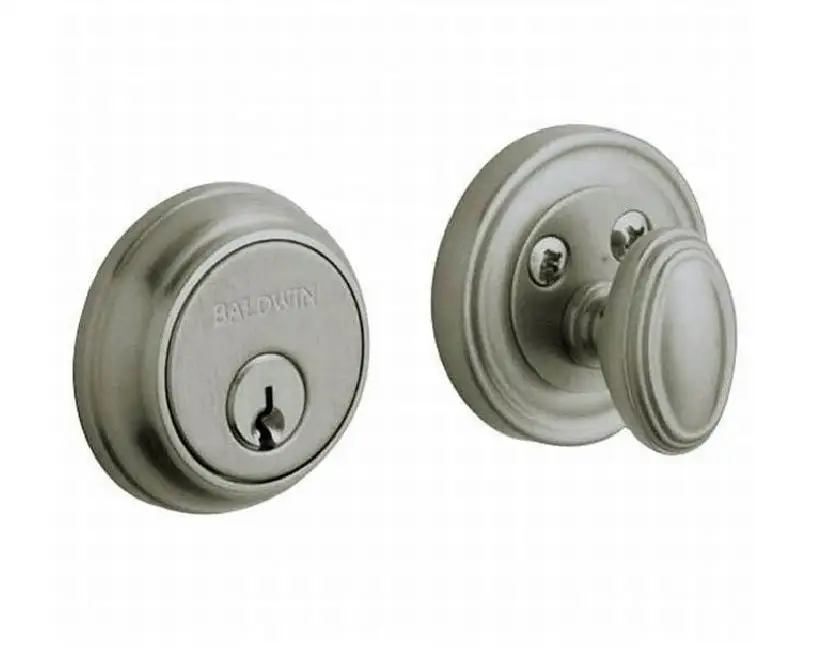 Baldwin 8031151 Traditional Single Cylinder Deadbolt