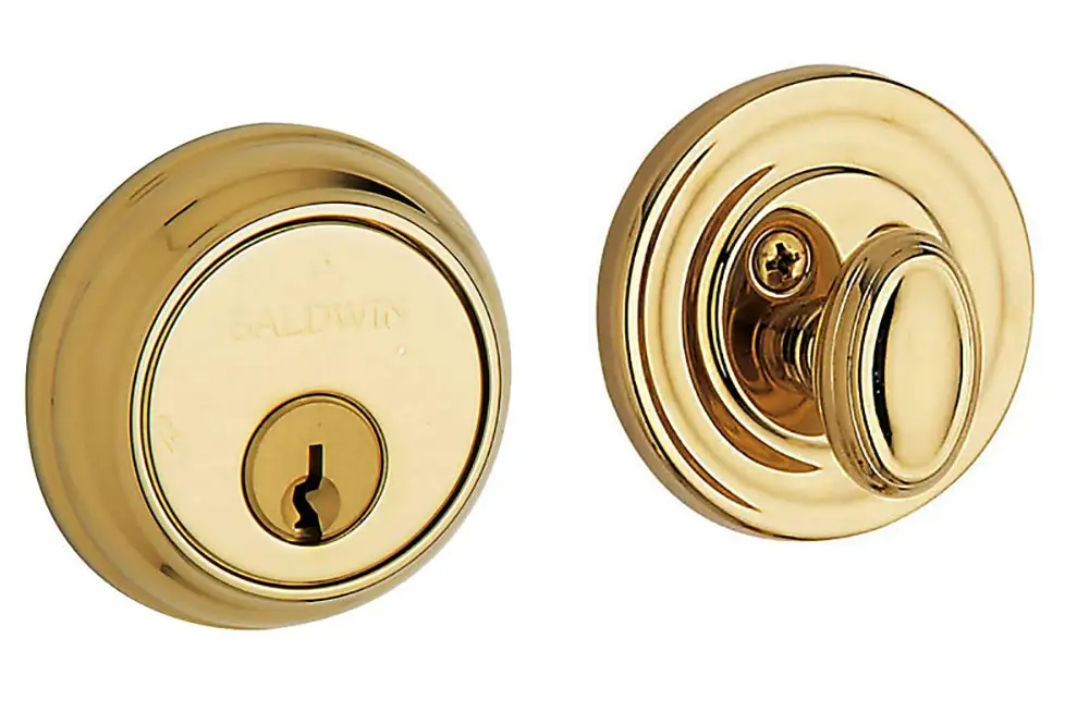 Baldwin 8031003 Traditional Single Cylinder Deadbolt