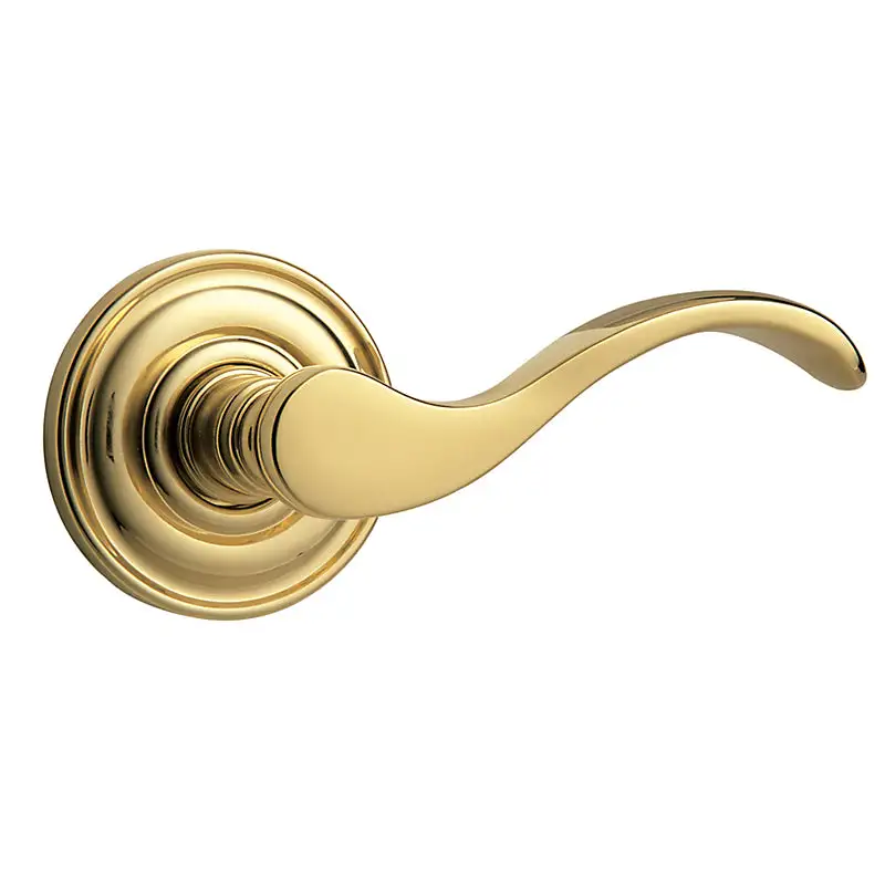 Baldwin 5455V003FD Full-Dummy Door Lever with Classic Rose