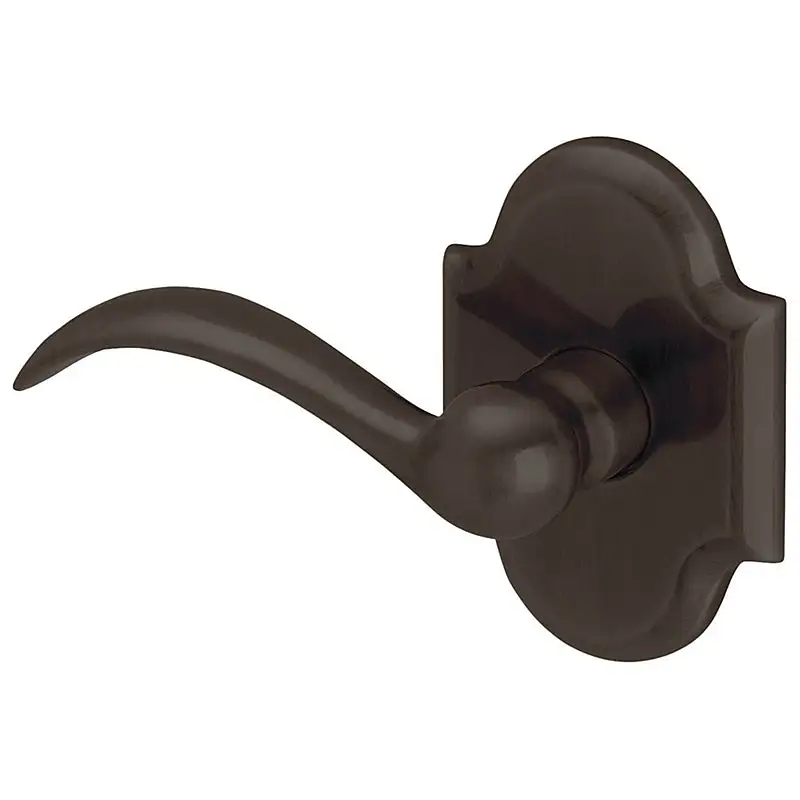 Baldwin 5452V112LDM Beavertail Left-Handed Half Dummy Door Lever