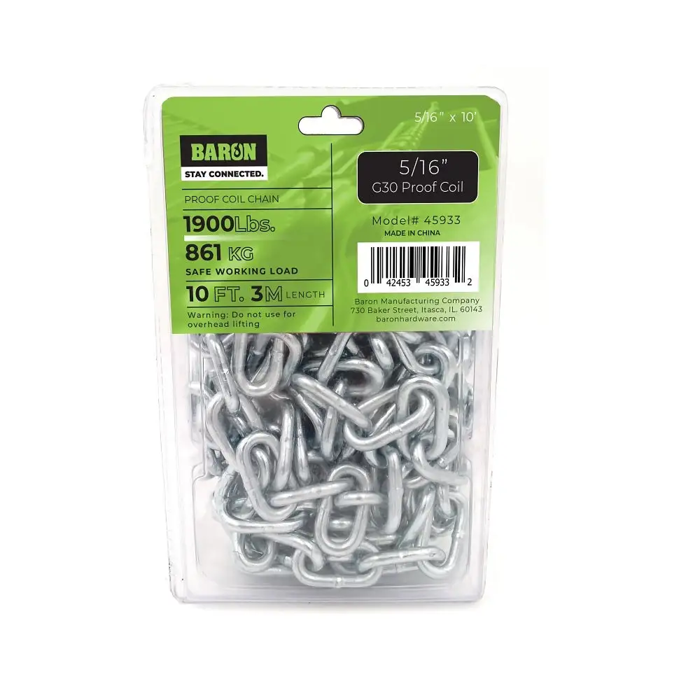 Baron 45933 Proof Coil Chain