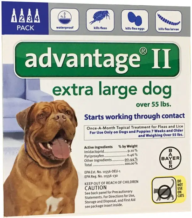 Bayer 81520305-ABD Advantage II Flea & Tick Drops