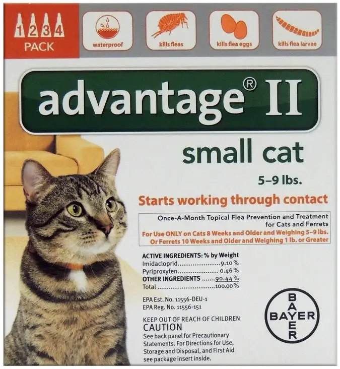 Bayer 81520208-AOC Advantage II Flea & Tick Drops