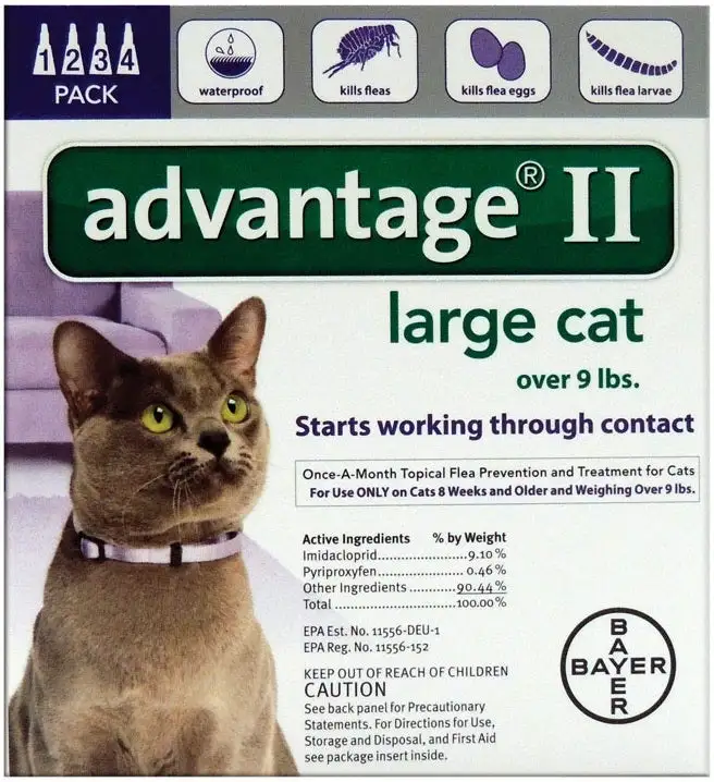 Bayer 81520224-APC Advantage II Flea Control Large Cat