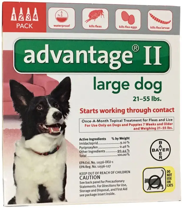 Bayer 81520283-ARD Advantage II Flea & Tick Drops