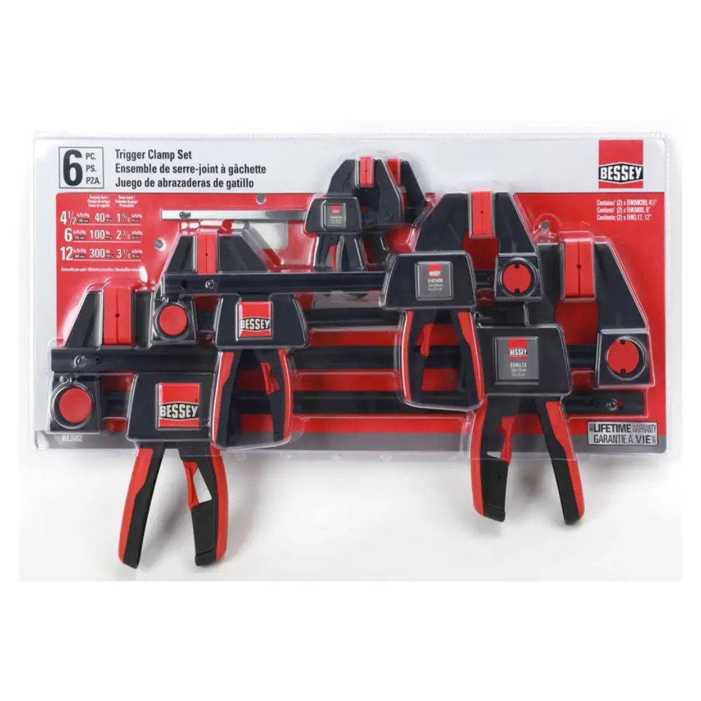 Bessey RES02 Trigger Clamp Set