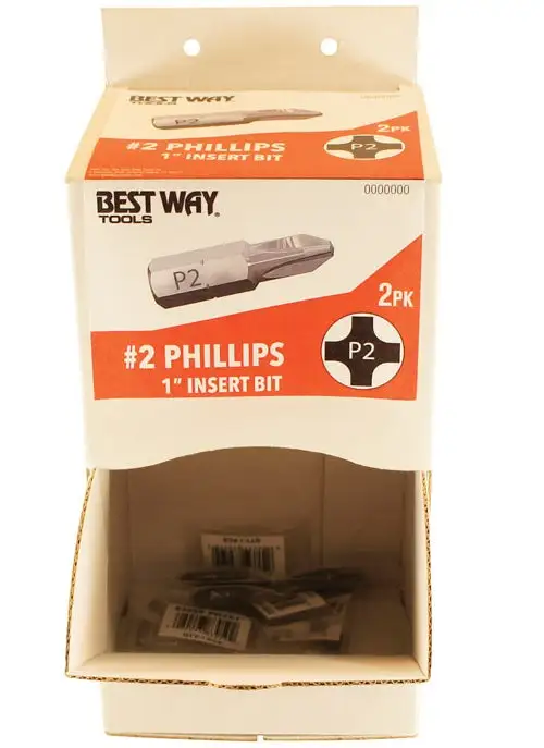 Best Way Tools TBD (84023) Phillips Insert Bits