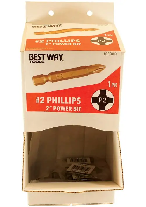 Best Way Tools TBD (84024) Phillips Power Bits